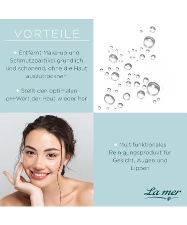  La Mer La Mer 3-in-1 Micellar Cleansing Water - Cleanser eye makeup remover and facial toner - Intensely hydrates - Nourishes the delicate eye area simultaneously - 200 ml - Buy Online on GoSupps.com