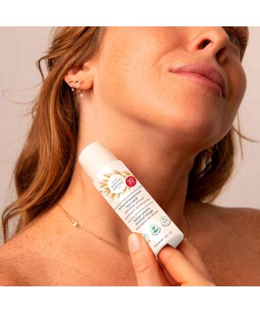 ATTITUDE Face Sunscreen Stick SPF 30 for Sensitive Skin Plastic-Free Waterless Plant and Mineral-Based Ingredients Vegan Sun Care Products Unscented 30 grams - Buy Online on GoSupps.com