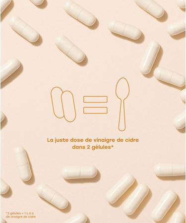 Archie G lules Vinaigre de Cidre Biologique avec Acide Ac tique - Naturel vegan sans gluten sans sucre. Cure de 1 mois. 60 capsules. Made in France. - Buy Online on GoSupps.com