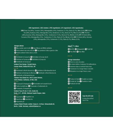 Vahdam Teas Sweet Himalayan Green Tea - 15 Bags (1.06 oz) | Premium Loose Leaf - Buy Online on GoSupps.com