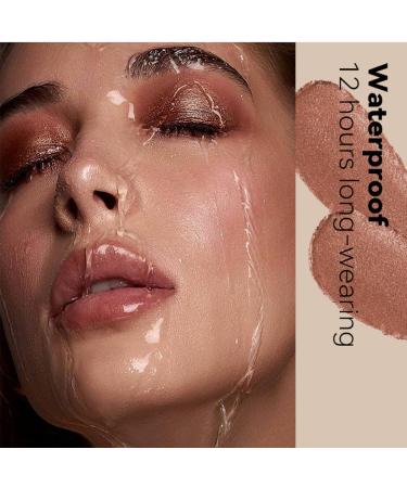 Light Brown Shadow Stick Liner Pencil - Long Lasting Waterproof Eyeliner Smudge Proof Matte Finish & Shimmering (#03) | International Shipping - Buy Online on GoSupps.com