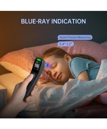 Buy No-Touch Forehead Thermometer - 1s Accurate Reading 3-Color Indicator & Fever Alarm - 2-in-1 Infrared Thermometer for Adults & Kids - Ships Internationally - Buy Online on GoSupps.com