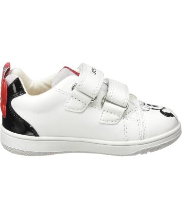 Geox Baby Girls B New Flick F Trainers 9 UK - White/Black | Best Quality Shoes for Infants - Buy Online on GoSupps.com