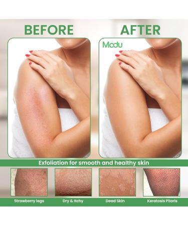 Modu 10x Korean Exfoliating Bath Towel - 6x9.1 | Premium Asian Italy Towel for Smooth Skin - Buy Online on GoSupps.com