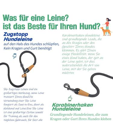 Buy Lynxking Tow Lines for Dogs - Retriebeleine for Small Medium & Large Dogs | Durable 1.3cm x 180cm Black with Carabiner Hook - Buy Online on GoSupps.com