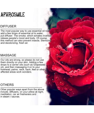 100% Pure Rose Essential Oil Set for Diffuser Aromatherapy Lavender Essential Oil Kit for Humidifier 8x10ml Therapeutic Grade Vanilla Vetiver Ylang Ylang Grapefruit Geranium Thyme Essential Oils - Buy Online on GoSupps.com