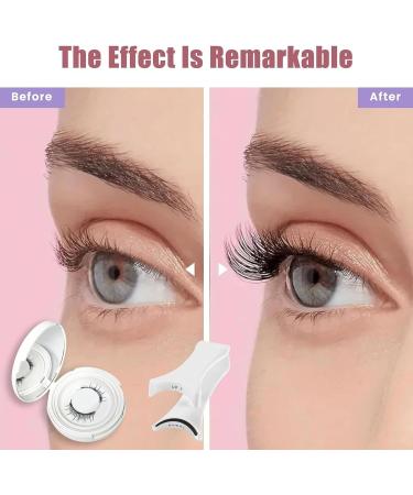 Icerostma Magnetic Eyelashes Icerostma Magnetic Eyelashes with Applicator Natural Magnetic Eyelashes Icerostma Lashes Magnetic Magnetic Eyelashes Without Eyeliner (#07/10/12) - Buy Online on GoSupps.com