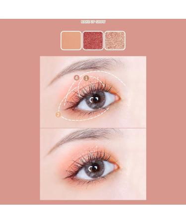 Palette de fards paupi res - 6 couleurs - Maquillage des yeux longue dur e hautement pigment color et miscible pour un aspect naturel - Buy Online on GoSupps.com