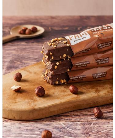 Naturally Pam Cake Bar - Bio & Vegan Gluten-Free Oat Bar Soft Hazelnut 12x44g | Delicious Cereal Snack from Pamela Reif - Buy Online on GoSupps.com