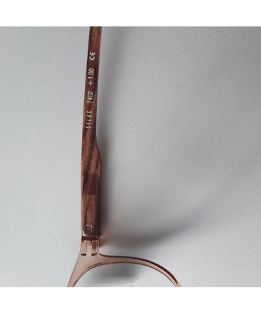 Silac-Pink Cristal 7402 Women's Reading Glasses - Light Comfortable & Durable - Diopter +3.50 - Stylish Transparent Pink Frame - Buy Online on GoSupps.com