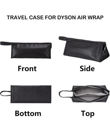 JINGEGECOME Compatible Hair Dryer Case for Dyson/Shark Laifen Portable Hair Dryer Travel Case Leather Carrying Case Hair Dryer Travel Bag Anti-Scratch Shockproof Protection Storage Bag(Black). - Buy Online on GoSupps.com