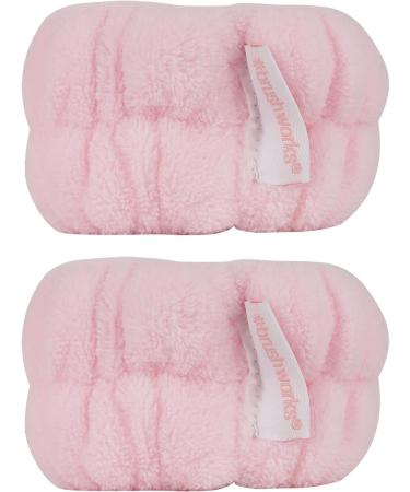 Brushworks Microfibre Wrist Wash Bands - 2 Pack - Buy Online on GoSupps.com
