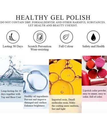 Holographic Nail Polish 12ml Cherry Red Nail Polish Quick-Drying and Durable Gel Nail Polish no Need to Cure Gel Nail Polish Non-Toxic Nail Polish is Suitable for Female Nail Gifts - Buy Online on GoSupps.com