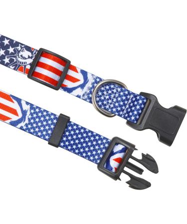 Mihqy Adjustable Soft Dog Collar Bohemian Floral & Geometric Design for All Dog Sizes (L: 38-63 cm) - Buy Online on GoSupps.com