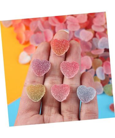 Vaguelly 50pcs Simulation Gummies Faux Candy Fake Candy Home Forniture Decor Homedecor Models Candies Fake Soft Candy Desktop Soft Candy Model Fudge Props Material Decorate Resin - Buy Online on GoSupps.com