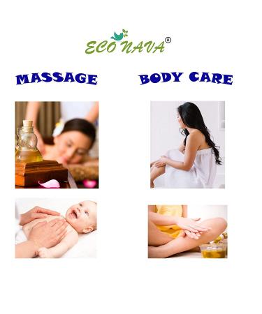 Eco Nava Flaxseed Oil 6.8 oz | 100% Natural Cold Pressed | Premium Grade for Cooking, Salads, Hair, Face & Skin Care - Buy Online on GoSupps.com