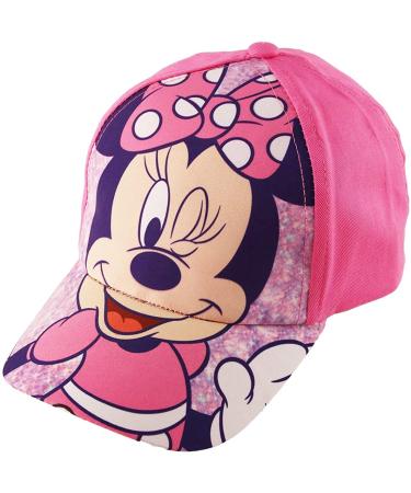 Disney Girls' Little Minnie Mouse Baseball Hat 2-4T Pink