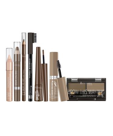 Rimmel Brow The Way Pomade in Dark Brown - 0.114 oz - Buy Online on GoSupps.com