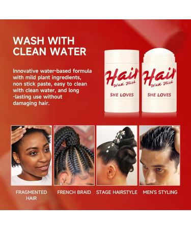 Buy Long-Lasting Hair Wax Stick | Non-Greasy Hair Pomade for Smooth Tidy Styles - International Shipping Available - Buy Online on GoSupps.com