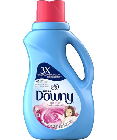 Downy Ultra April Fresh Liquid Fabric Softener 34 Fl Oz - 6 Pack | 40 Loads - Packaging May Vary - Buy Online on GoSupps.com