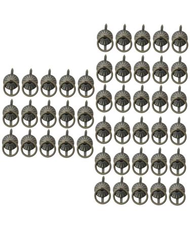 OSALADI 150 Pcs Vanity Drawer Flower Shape Cabinet Drawer Knob Small Sun Shaped Pull Grip Cupboard Decorate 2.5*1.8cmx3pcs As Shownx3pcs