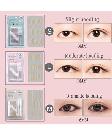 Lovelycat Waterproof Invisible Double Eyelid Sticker Invisible Self Adhesive Double Eyelid Tape Eyeline Sticker Natural Fiber Waterproof Eyelid Contour Sticker (S) - Buy Online on GoSupps.com