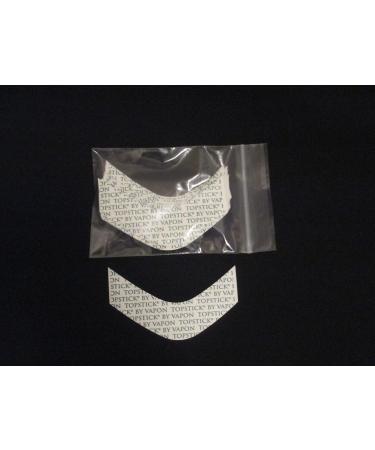 Vapon Topstick Custom Cut Front B Curve Double-Sided Strips Clear Hairpiece Tape (100 Pack) - By Vapon - Buy Online on GoSupps.com