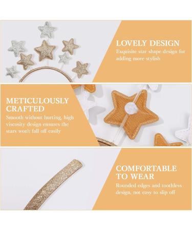 Lurrose Star Headband - Festive Christmas Hair Accessories for Party, Holiday & Birthday Celebrations - Buy Online on GoSupps.com