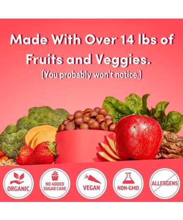 Llama Naturals Men and Women Multivitamin Vegan Organic Gummies with Vitamin D C and K Real Fruit Gummy Vitamins Chewable Multivitamin Supplement Strawberry 120 Ct - Buy Online on GoSupps.com