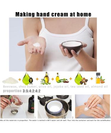 Vanrener White Beeswax Pellets 2 lb - Pure Natural Cosmetic Grade Bees Wax Pastilles - Triple Filtered for DIY Lip Balms, Lotions, Candles - Buy Online on GoSupps.com