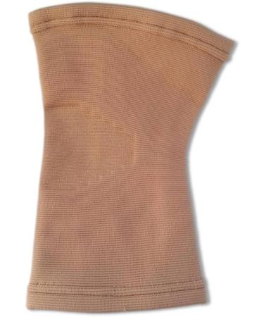 Medical Grade Small Beige Knee Support - Elastic Compression Tubular Sleeve - Buy Online on GoSupps.com