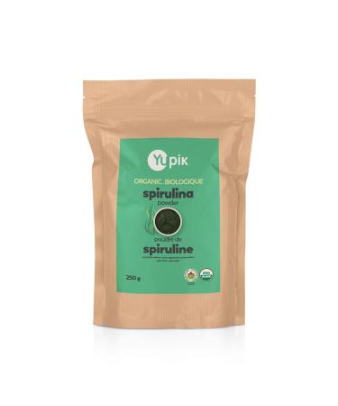 Yupik Organic Spirulina 250g 1 count (Pack of 1)