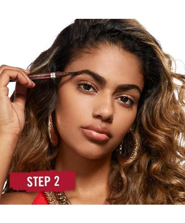 Rimmel Brow This Way Definer 002 Medium Brown - Long-Lasting Vegan Double Ended Eyebrow Pencil for Perfectly Sculpted Brows - Buy Online on GoSupps.com