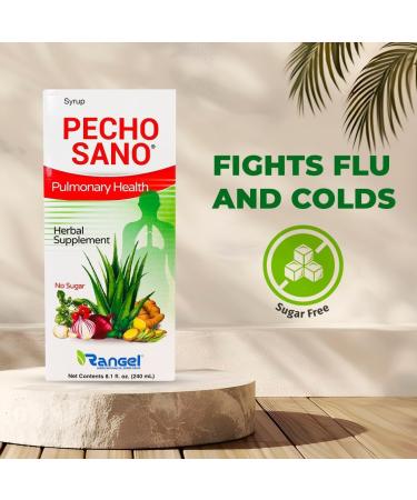 Rangel Pecho Sano Pulmonary Health Supplement - 8.1 oz for Optimal Lung Wellness | Shop Internationally - Buy Online on GoSupps.com