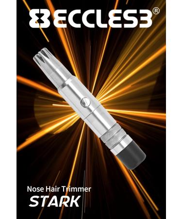 ECCLES3 Stark Manual Nose Hair Trimmer | Battery-Free Wet/Dry Easy to Clean Improved Rotating Blades - International Shipping Available - Buy Online on GoSupps.com