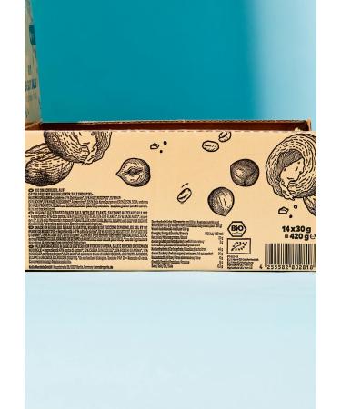 KoRo Energy Ball - Salted Hazelnut Power Snack (14-Pack) | Healthy Energy Boost for On-the-Go - Buy Online on GoSupps.com