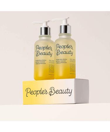 People's Beauty Face Cleanser & Makeup Remover - Vegan Amino Gel Wash with Salicylic Acid | 4oz - Cruelty-Free Skincare - Buy Online on GoSupps.com