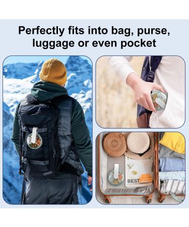 AV00Z 4 Compartment Travel Pill Organizer - Cute & Portable Pill Box for Vitamins & Medication - Moisture Proof Daily Case - Buy Online on GoSupps.com