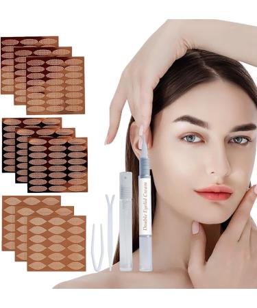 Hooded Eyelid Lifter Strips Natural Matte Double Eyelid Tape Invisible | Instant Eye Lift Eyelid Lifter Eye Tape for Droopy Eyes Dtt - Buy Online on GoSupps.com