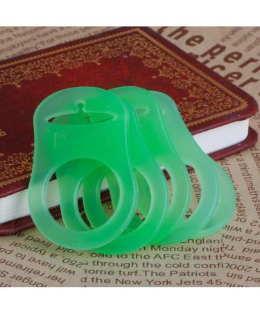 Buy Morningmo Silicone Baby Pacifier Clip Adapter - 5 Pack for Button & Mam Rings - Soft Flexible Keeps Pacifiers Clean - Blue - Buy Online on GoSupps.com