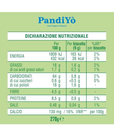  Italian Gourmet E.R. Mulino Bianco Pandiyo Pack of 3 sugar-free biscuits with yogurt and cereals 270g + gourmet Italian polpa 400g - Buy Online on GoSupps.com