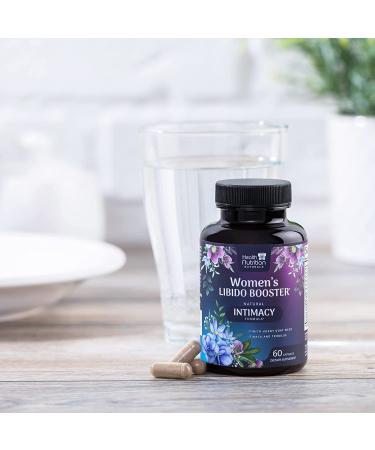 Libido Booster for Women - Female Libido Intimacy Vitamins - Formula Supports Mood  Energy  Excitement & Desire - Maca Root  Horny Goat Weed  Tribulus Terrestris Supplement - 60 Veggie Capsules 60 Count (Pack of 1) - Buy Online on GoSupps.com