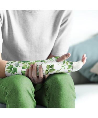 LedBack Leaves Arm Cast Cover - Decorative Wrist & Elbow Protector for Adults | Size L | Stylish & Functional Arm Cast Cover for Men & Women - Buy Online on GoSupps.com