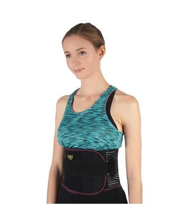 Soles Lumbosacral Corset - Adjustable Neopren Bandage - Corset for relieving Back pain support of the core strength - Unisex black L Black - Buy Online on GoSupps.com