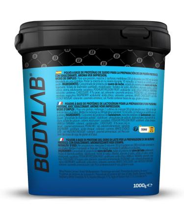 BODYLAB24 Protein Pudding Banana 1000g - 25g Protein per Serving Quick & Easy Preparation Ideal Protein-Rich Snack - Buy Online on GoSupps.com