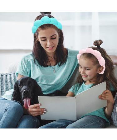 WQQ Spa Headband for Face Washing, Makeup & Skincare - Terry Cloth Headband for Women - Pink - 1 Pack - Buy Online on GoSupps.com