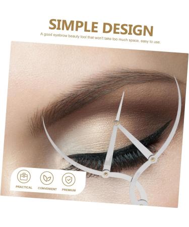 DRESSOOS Eyebrow Drawing Tool Eyebrow Stencil Positioning Eyebrow Measuring Ruler Eyebrow Ruler Makeup Ruler - Buy Online on GoSupps.com