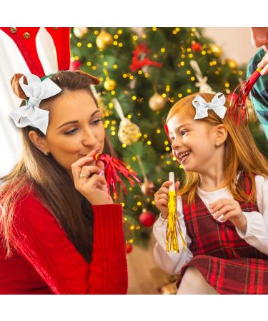 Yolev 6PCS Hair Bows Clips for Girls - White Hair Accessories for Teen Toddler Kids - Various Sizes Included - Buy Online on GoSupps.com