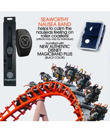 Disney Magicband Plus Anti-Nausea Motion Sickness Bundle + Bonus Sea Worthy Band - Black - Buy Online on GoSupps.com