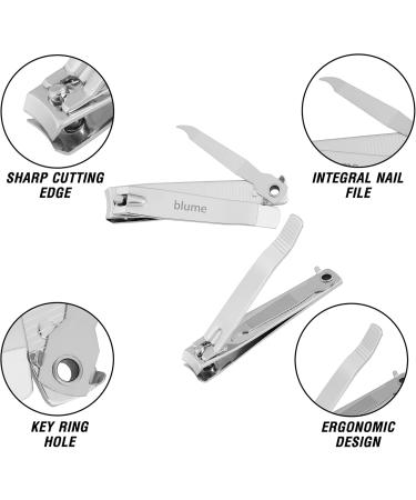 Nail Clipper/Nipper/Cutter for Fingernail Toenails and Thick Nails Sharp and Durable Nail Clippers for Baby Kids Adults Men Women Stainless Steel (Large) - Buy Online on GoSupps.com